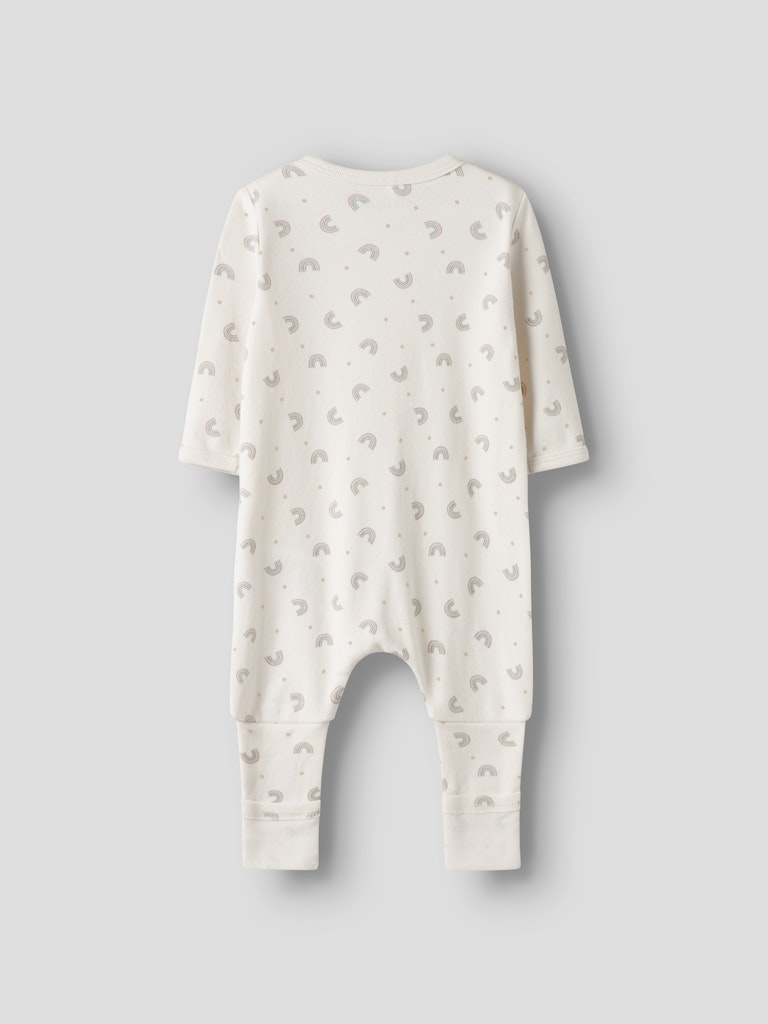 name it baby PYSJAMAS ZIP - Jet Stream | RAINBOWS - Torgunns Barneklær AS
