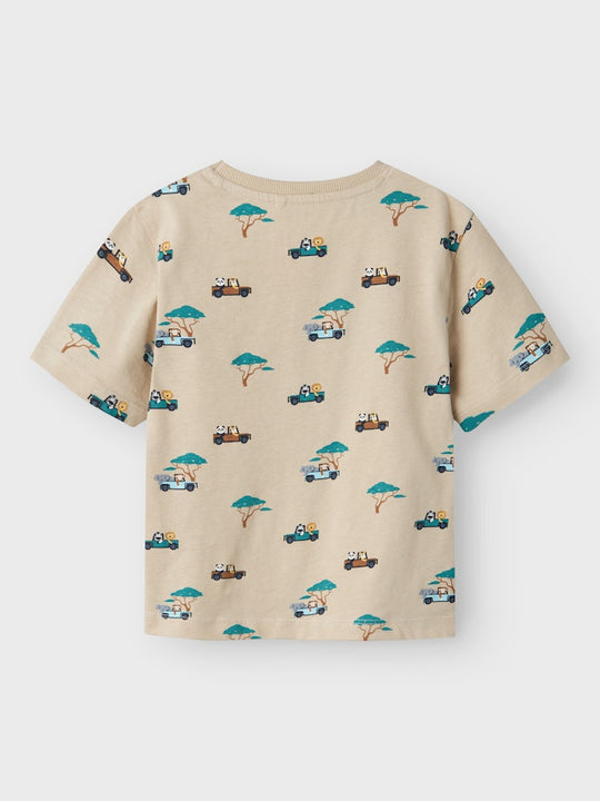 name it mini JIVAN SS NREG TOP PB - Island Fossil - Torgunns Barneklær AS