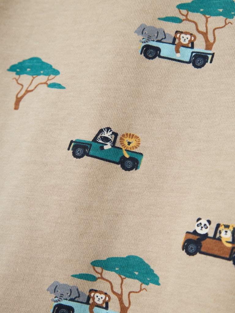 name it mini JIVAN SS NREG TOP PB - Island Fossil - Torgunns Barneklær AS