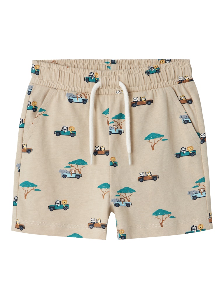 name it mini JIVAN NREG SHORTS PB - Island Fossil - Torgunns Barneklær AS