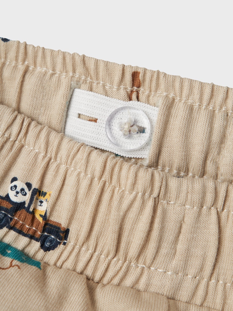 name it mini JIVAN NREG SHORTS PB - Island Fossil - Torgunns Barneklær AS