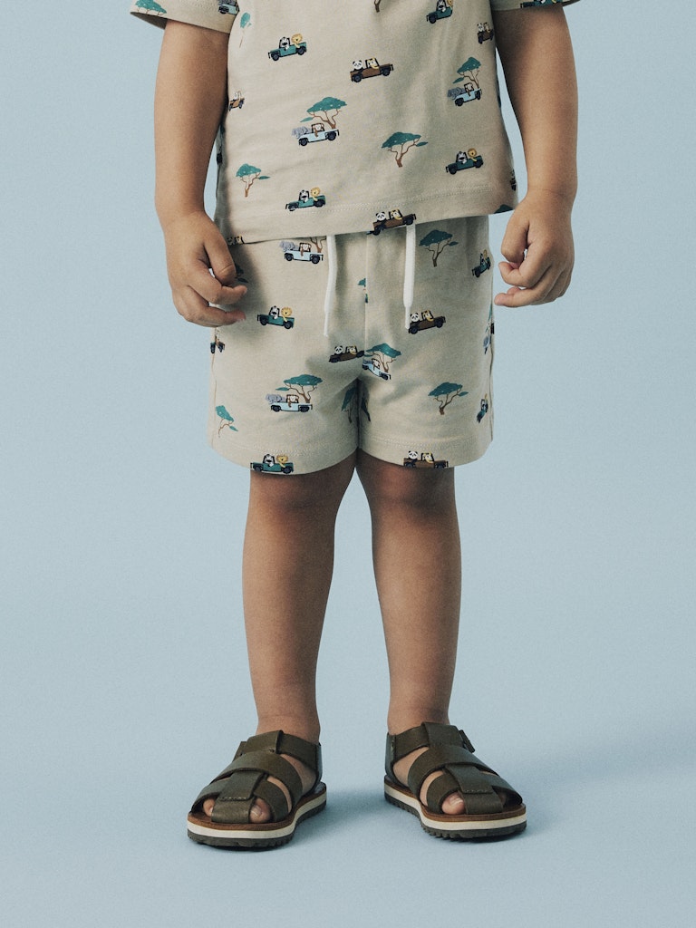 name it mini JIVAN NREG SHORTS PB - Island Fossil - Torgunns Barneklær AS