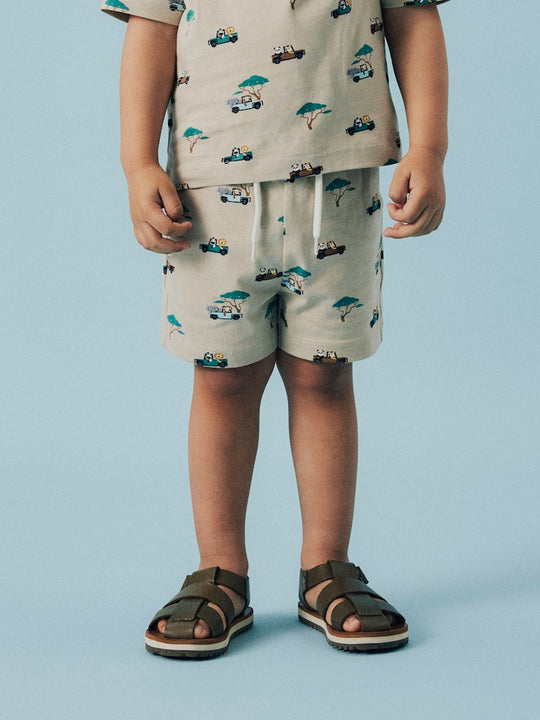 name it mini JIVAN NREG SHORTS PB - Island Fossil - Torgunns Barneklær AS