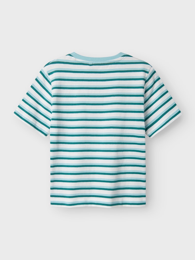 name it mini JELLAN SS NREG TOP PB - Aquatic - Torgunns Barneklær AS