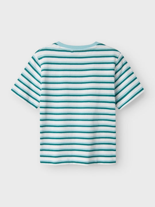name it mini JELLAN SS NREG TOP PB - Aquatic - Torgunns Barneklær AS