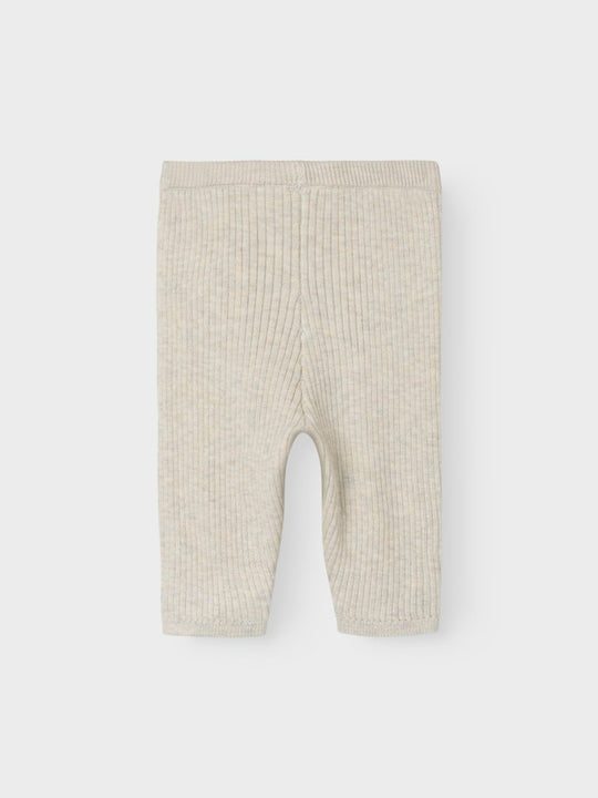 name it baby OBI KNIT PANT - Peyote Melange