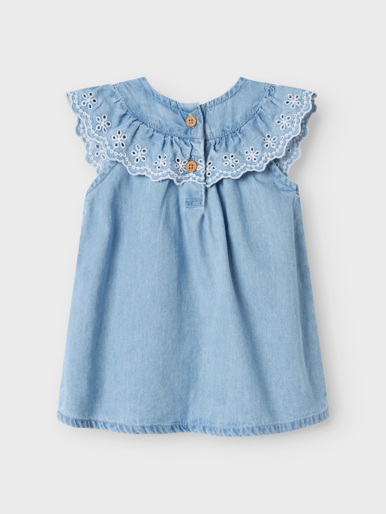 name it baby HERA DENIM DRESS - Light Blue Denim