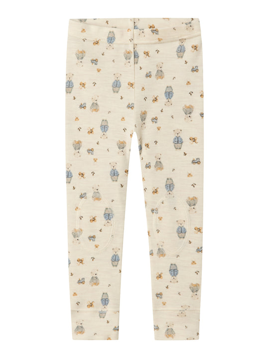 name it mini WILLOS ULL LEGGINGS - Teddybjørn