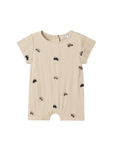 name it baby HAFFI SUNSUIT - Peyote - Torgunns Barneklær AS