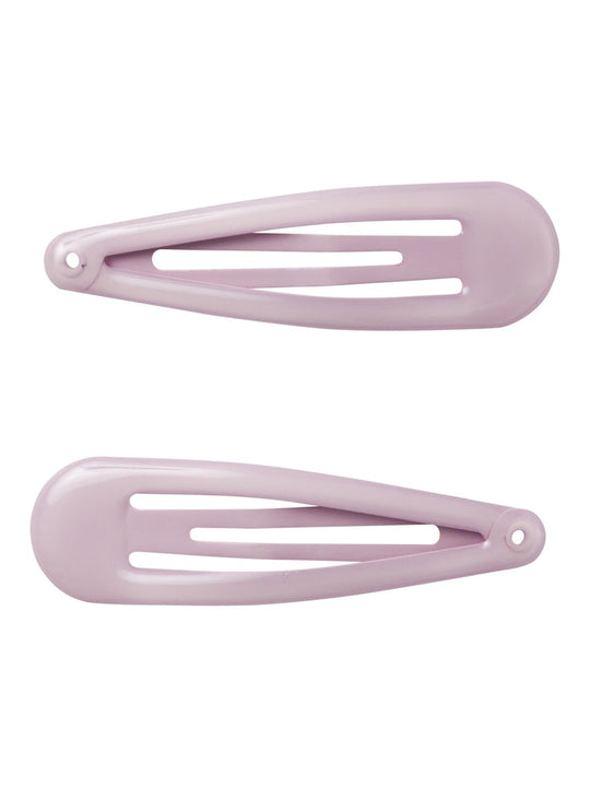 Lil' Atelier KIDS DOMA 2-PK HAIR CLIPS - Violet Ice - Torgunns Barneklær AS