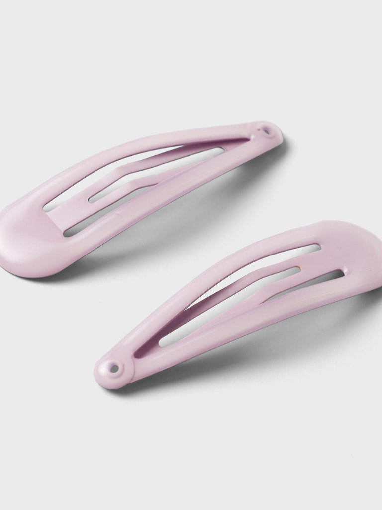 Lil' Atelier KIDS DOMA 2-PK HAIR CLIPS - Violet Ice - Torgunns Barneklær AS