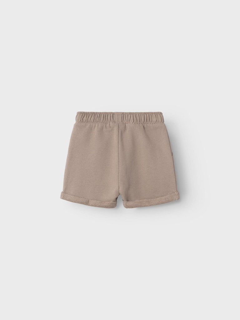 Lil' Atelier Mini JOBO SWEAT SHORTS - Mocha Meringue - Torgunns Barneklær AS