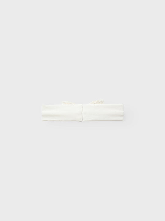 name it baby NIKOL HEADBAND - Bright White - Torgunns Barneklær AS