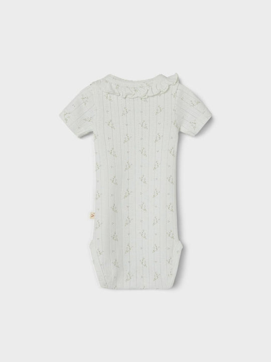 Lil' Atelier BABY RACHELLO SS SLIM BODY - Coconut Milk - Torgunns Barneklær AS