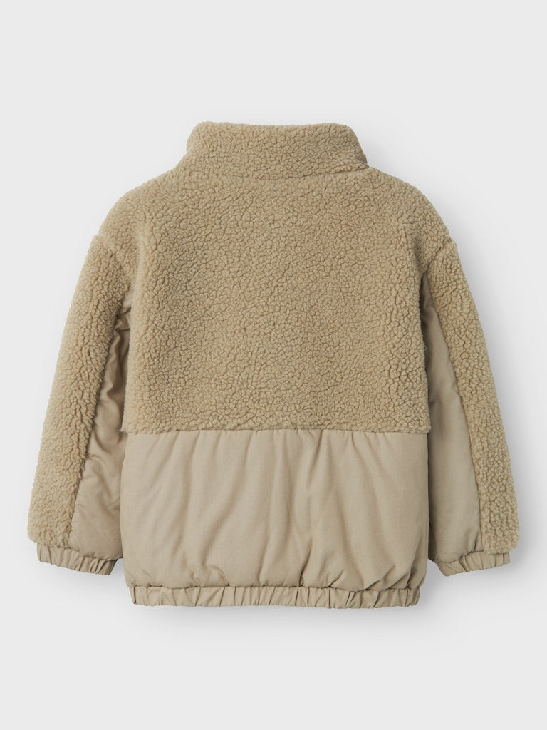 Lil' Atelier Mini NALO LS LOOSE JACKET SOLID - Laurel Oak