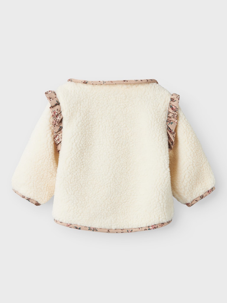 name it baby MISA TEDDY JACKET - Fog