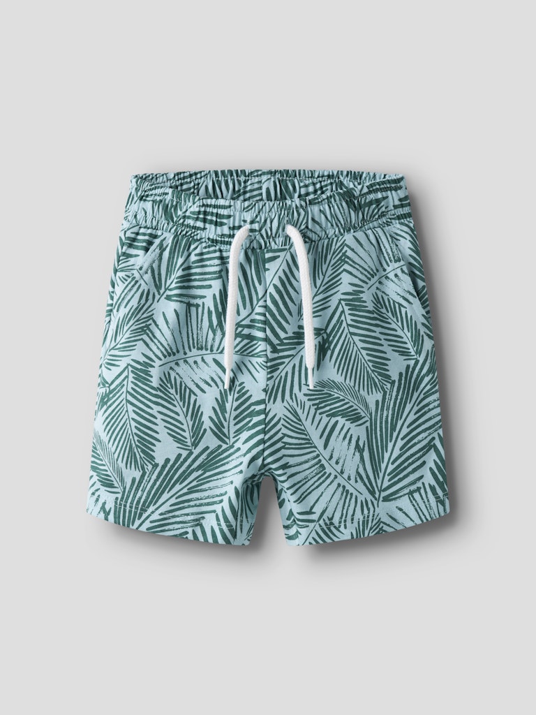 name it mini JIVAN NREG SHORTS PB - Deep Jungle - Torgunns Barneklær AS