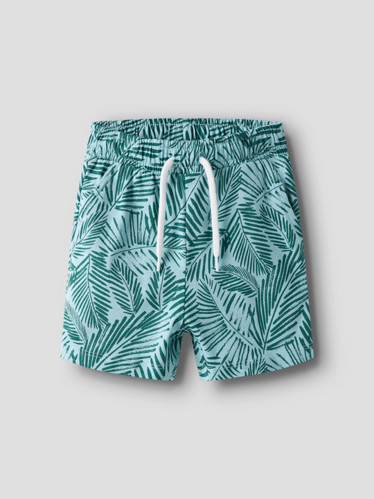 name it mini JIVAN NREG SHORTS PB - Deep Jungle - Torgunns Barneklær AS