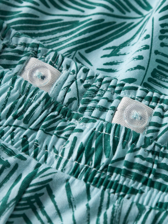 name it mini JIVAN NREG SHORTS PB - Deep Jungle - Torgunns Barneklær AS