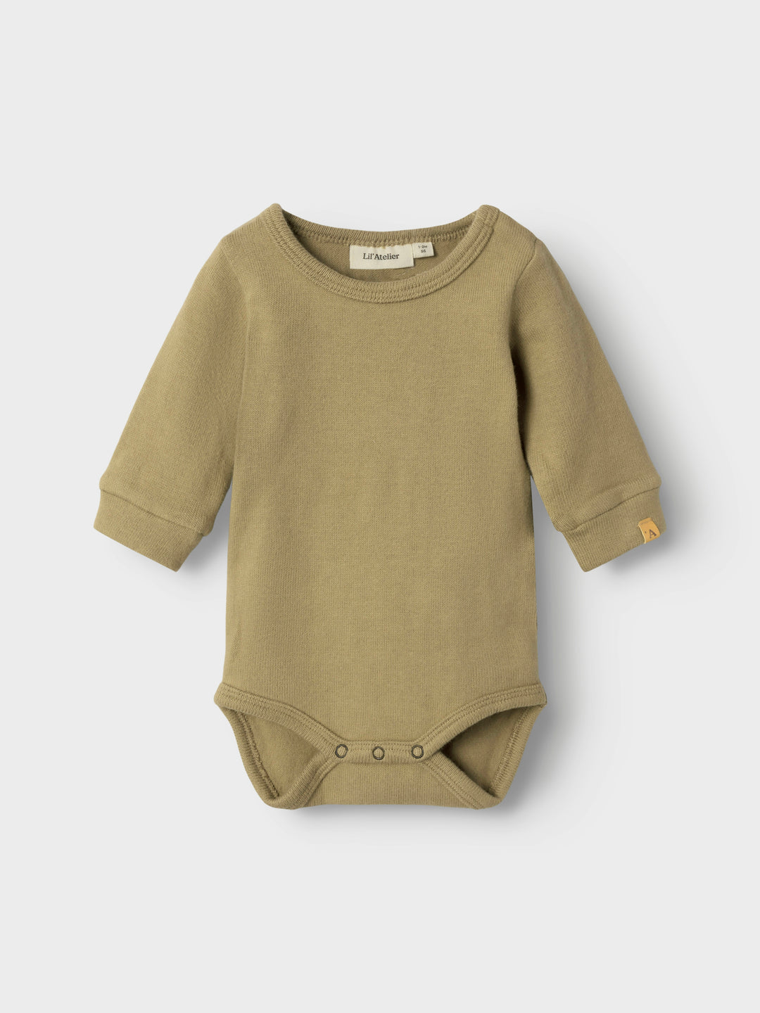 Lil' Atelier Baby THORO HIM LS SLIM BODY - Petrified Oak