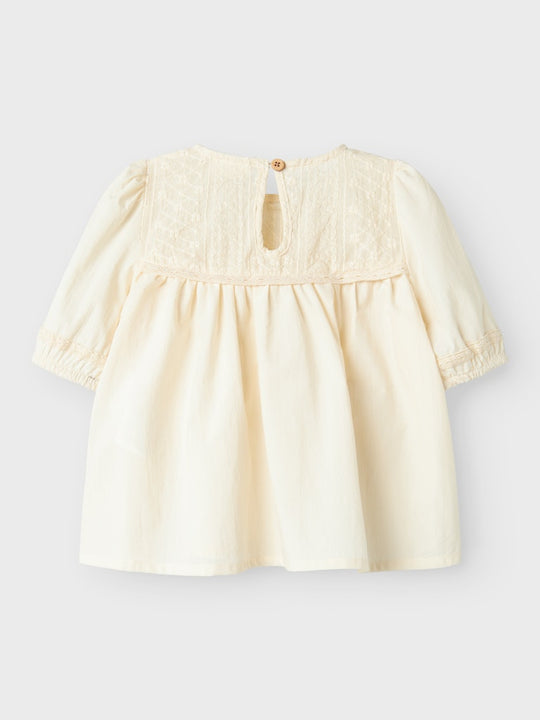 Lil' Atelier Mini DAISY SS LOOSE SHIRT - Turtledove