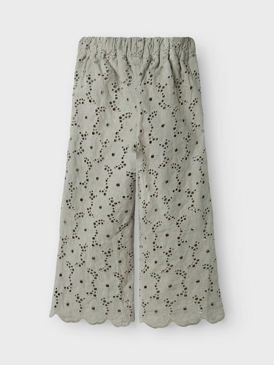 Lil' Atelier Mini DALLY WIDE PANT - Forest Fog