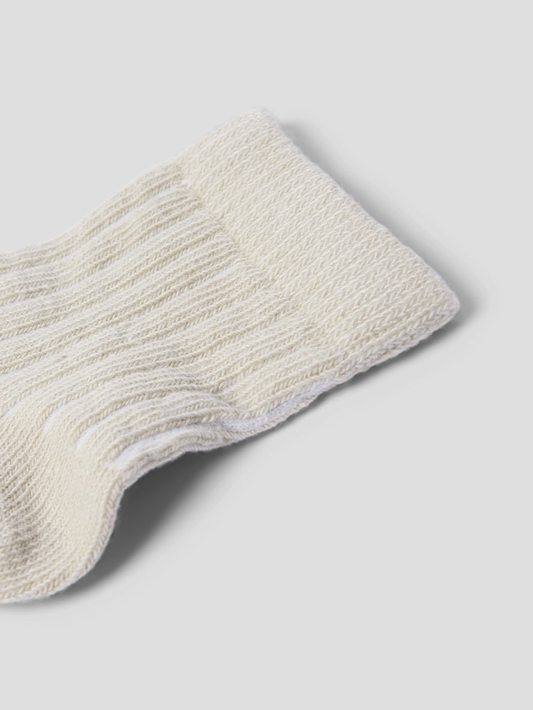 Lil' Atelier Baby FIDELON SOCK - Moss Gray - Torgunns Barneklær AS