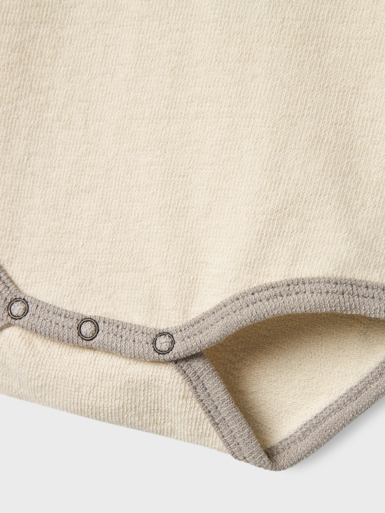 Lil' Atelier Baby NUNAN SS LOOSE BODY - Turtledove Vapor Blue - Torgunns Barneklær AS