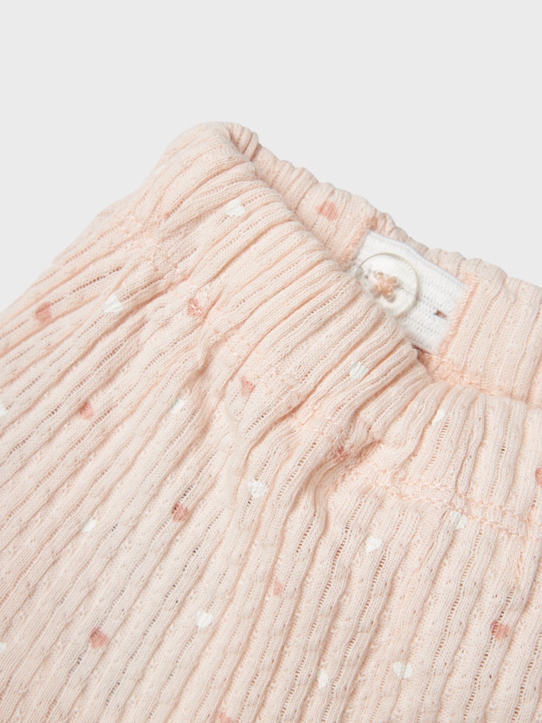 Lil' Atelier Baby HULLA HUA SHORTS - Peach Blush - Torgunns Barneklær AS