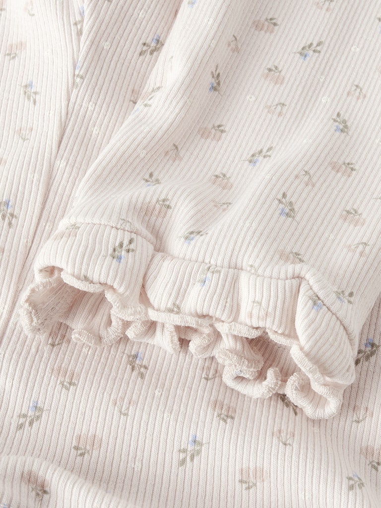 Lil' Atelier Baby GAGO KNY SLIM LEGGINGS - Peach Blush - Torgunns Barneklær AS