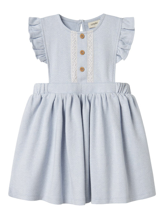 Lil' Atelier Mini HADDIE SKIRTALL - Zen Blue - Torgunns Barneklær AS