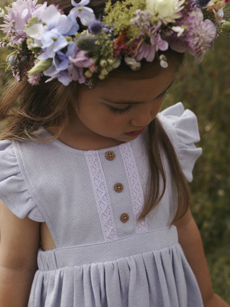 Lil' Atelier Mini HADDIE SKIRTALL - Zen Blue - Torgunns Barneklær AS