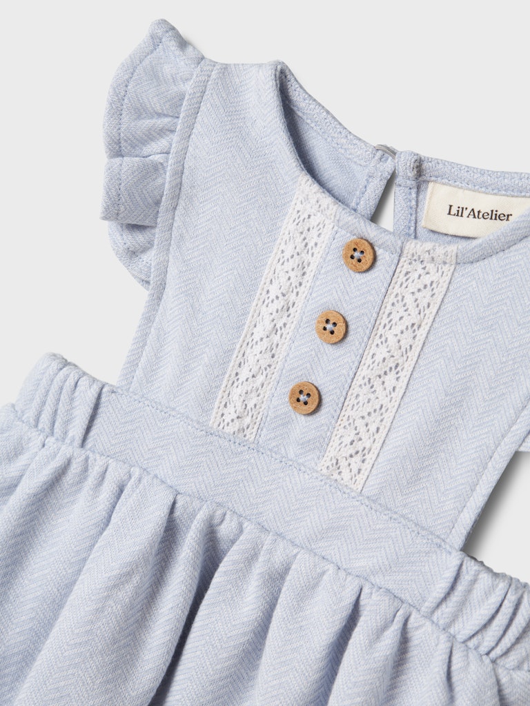 Lil' Atelier Baby HADDIE SKIRTALL - Zen Blue - Torgunns Barneklær AS