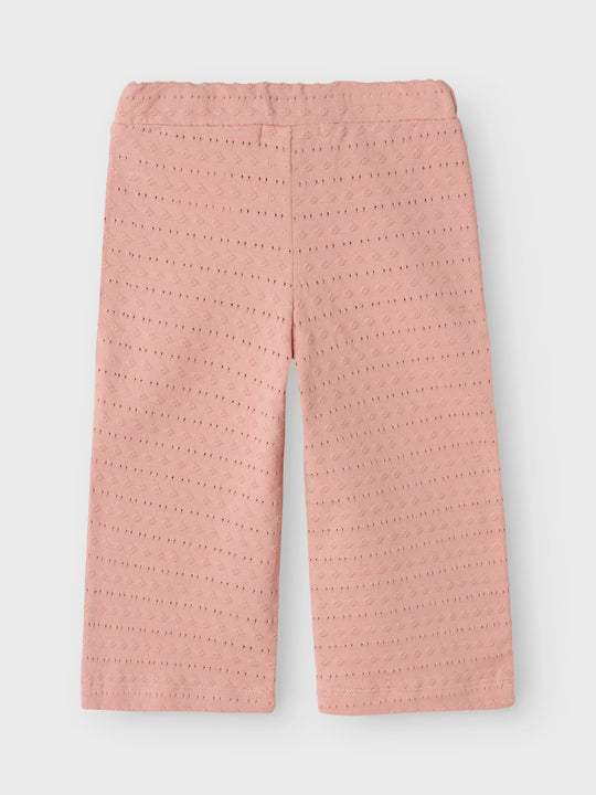 Lil' Atelier Mini JAMLA CULOTTE PANT - Misty Rose - Torgunns Barneklær AS