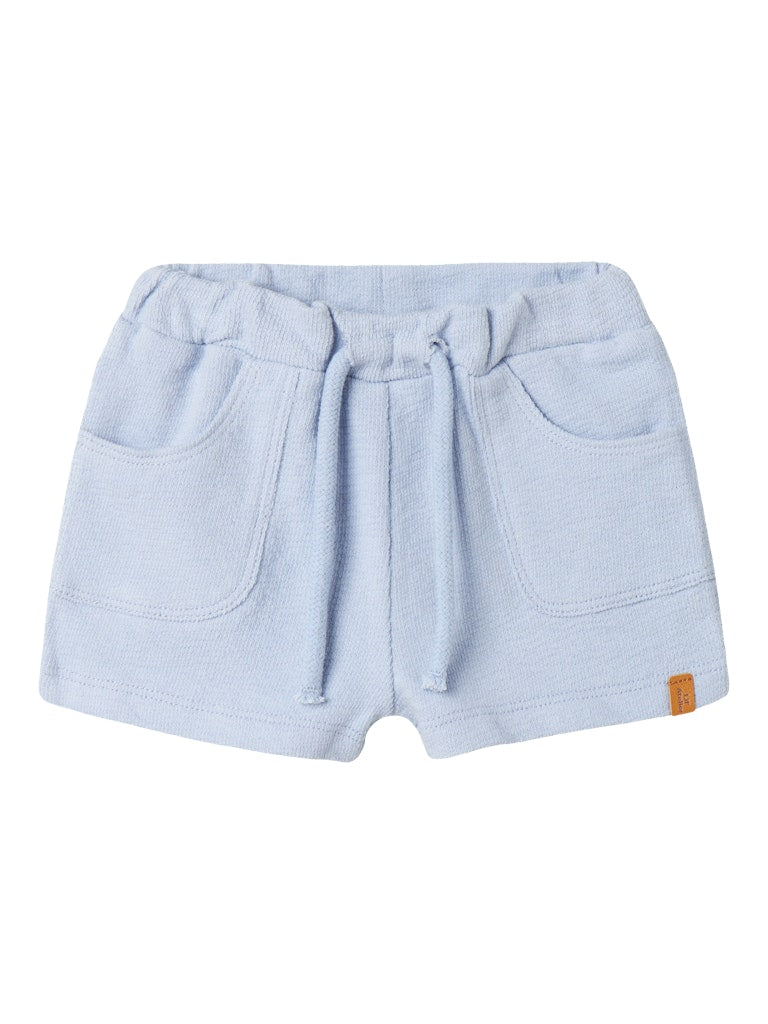 Lil' Atelier Baby JOLLO SWEAT SHORTS - Zen Blue - Torgunns Barneklær AS
