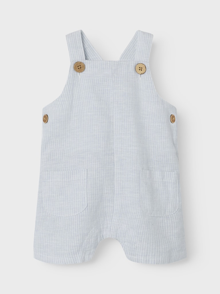 Lil' Atelier Baby JESPER LOOSE SHORT OVERALL - Ancient Water
