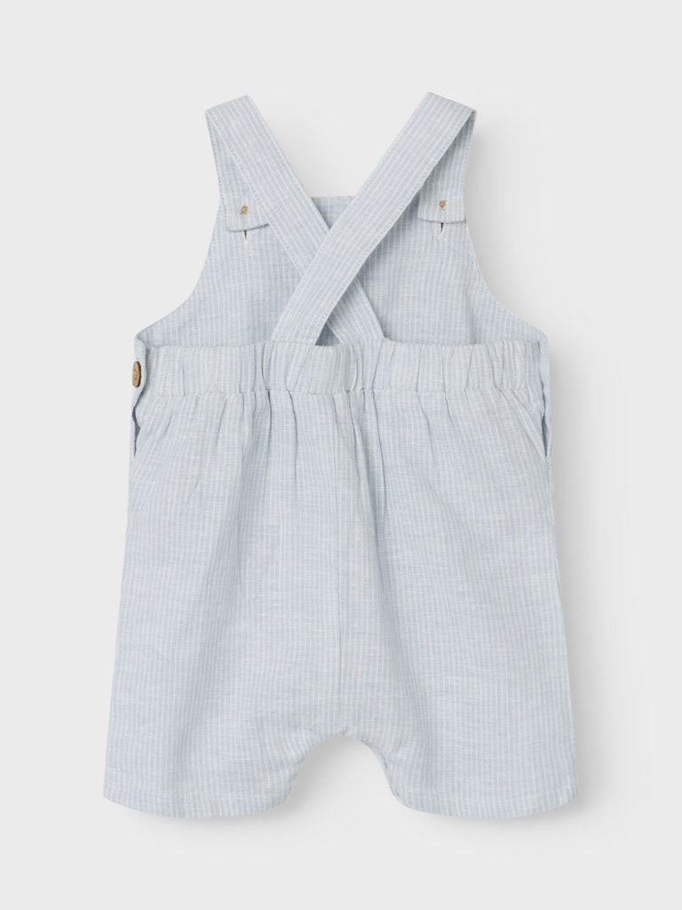Lil' Atelier Baby JESPER LOOSE SHORT OVERALL - Ancient Water