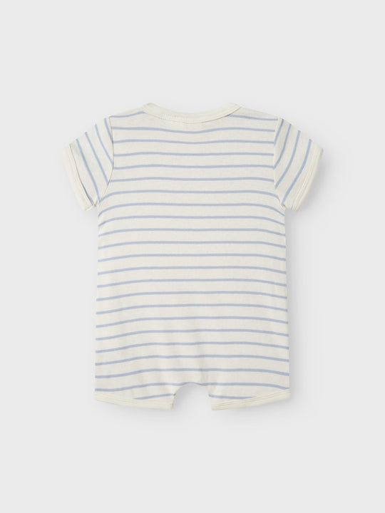 Lil' Atelier Baby GEO ARI SS LOOSE SUIT - Zen Blue