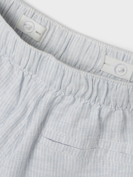 Lil' Atelier Mini JESPER SHORTS - Ancient Water - Torgunns Barneklær AS