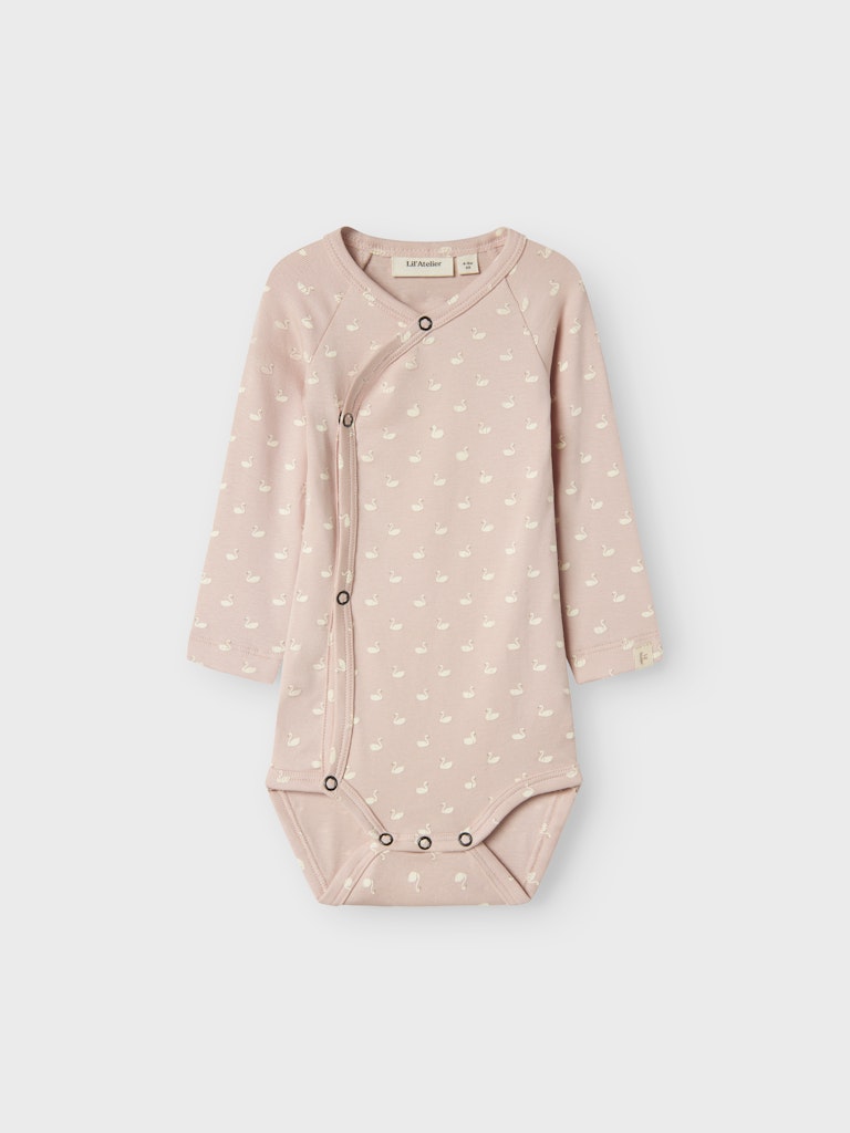 Lil' Atelier Baby GAYO LS SLIM WRAP BODY - Peach Whip