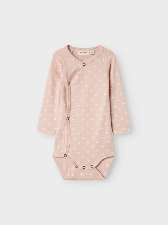 Lil' Atelier Baby GAYO LS SLIM WRAP BODY - Peach Whip