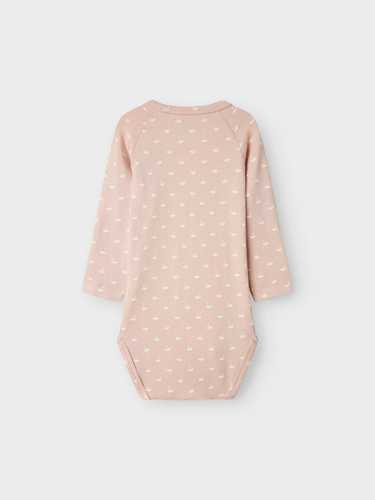 Lil' Atelier Baby GAYO LS SLIM WRAP BODY - Peach Whip