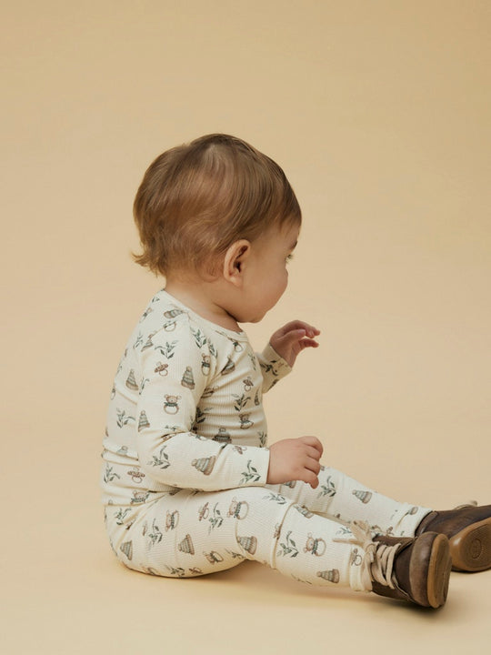 Lil' Atelier Baby GAVO ELF SLIM LEGGING NOOS - Turtledove | TOY - Torgunns Barneklær AS