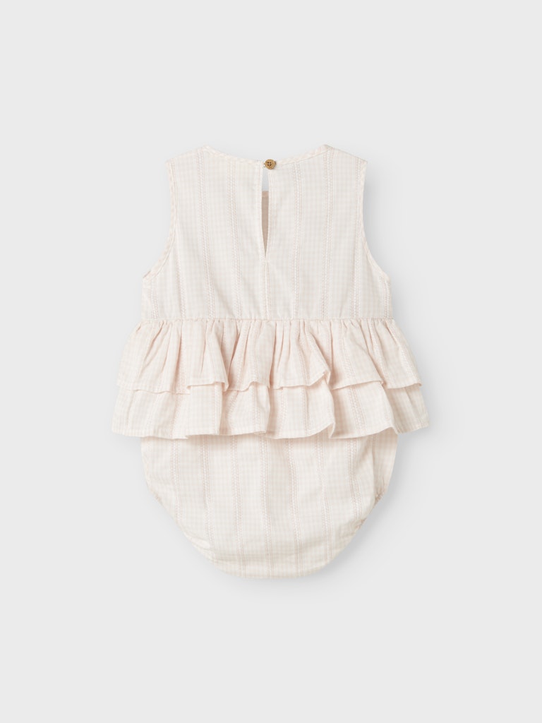 Lil' Atelier Baby HAZELLE SL SUIT - Peach Blush - Torgunns Barneklær AS