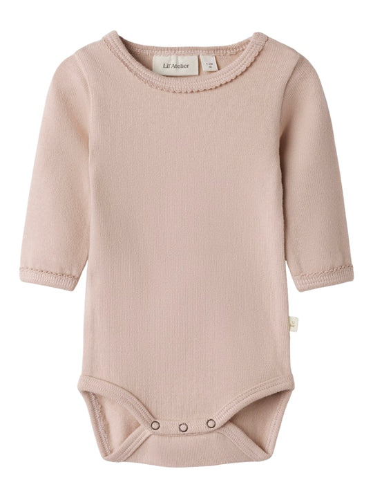 Lil' Atelier Baby THORO HIF LS SLIM BODY - Misty Rose