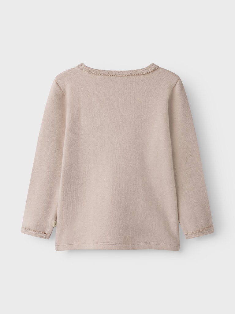 Lil' Atelier Mini THORO HIF LS SLIM TOP - Misty Rose