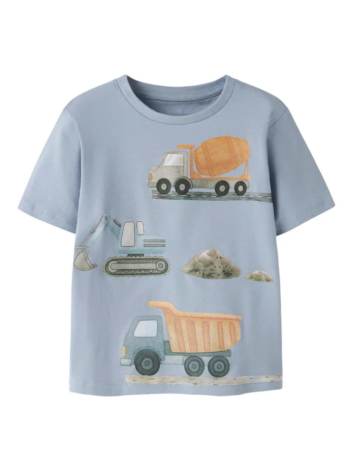 name it mini JAVOL SS NREG TOP - Blue Fog