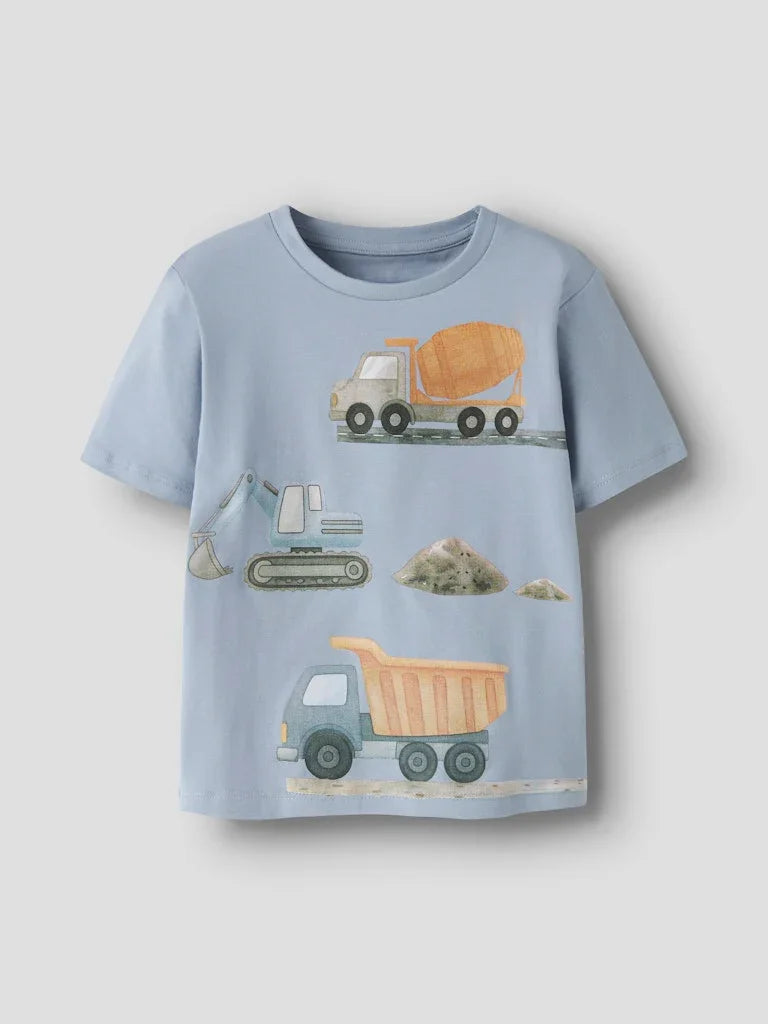 name it mini JAVOL SS NREG TOP - Blue Fog