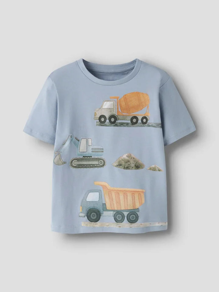 name it mini JAVOL SS NREG TOP - Blue Fog