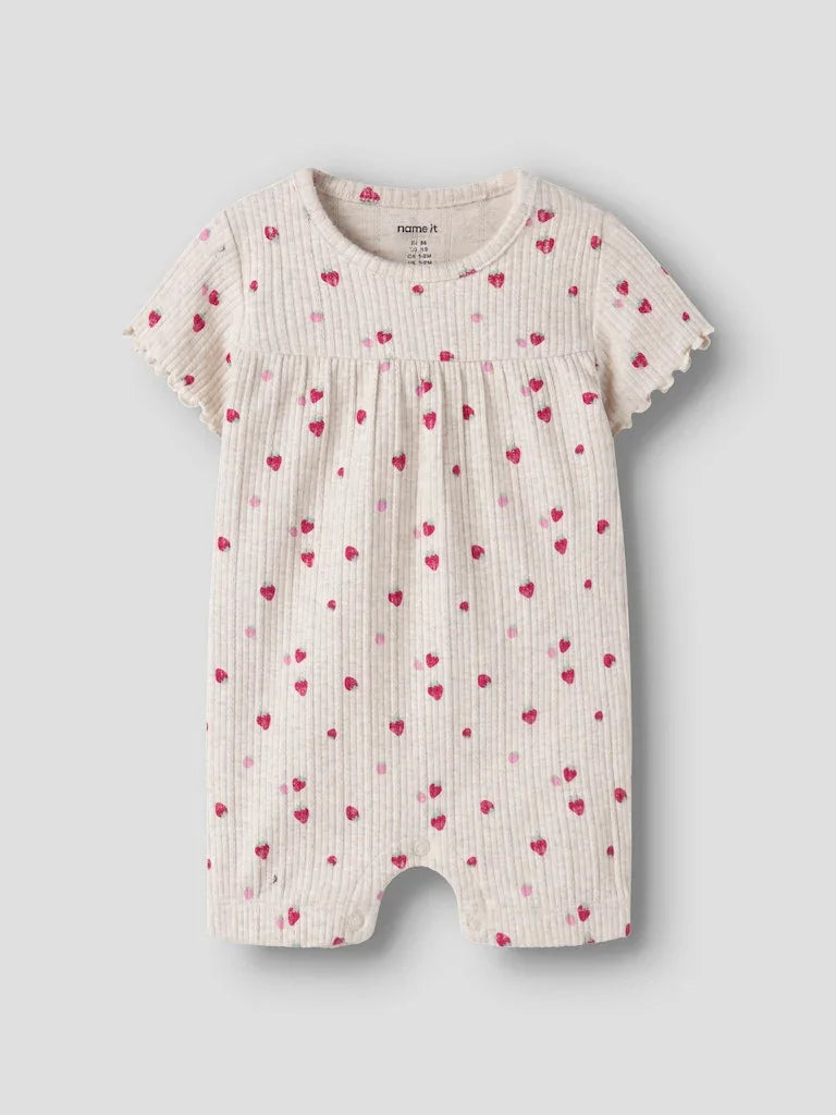 name it baby JELLY SUNSUIT - Peyote Melange
